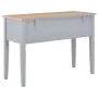 Grauer Holzschreibtisch 109,5 x 45 x 77,5 cm von , Schreibtische - Ref: Foro24-280070, Preis: 235,87 €, Rabatt: %