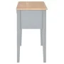 Grauer Holzschreibtisch 109,5 x 45 x 77,5 cm von , Schreibtische - Ref: Foro24-280070, Preis: 235,87 €, Rabatt: %