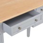 Grauer Holzschreibtisch 109,5 x 45 x 77,5 cm von , Schreibtische - Ref: Foro24-280070, Preis: 240,45 €, Rabatt: %