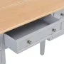 Grauer Holzschreibtisch 109,5 x 45 x 77,5 cm von , Schreibtische - Ref: Foro24-280070, Preis: 235,87 €, Rabatt: %