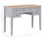 Grauer Holzschreibtisch 109,5 x 45 x 77,5 cm von , Schreibtische - Ref: Foro24-280070, Preis: 235,87 €, Rabatt: %