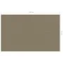 Alfombra para tienda de campaña gris taupe 250x400 cm de , Accesorios para tiendas de campaña - Ref: Foro24-310743, Precio: 2...