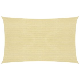 Segelmarkise HDPE beige 160 g/m² 2,5x4,5 m von , Sonnenschirme - Ref: Foro24-311125, Preis: 28,05 €, Rabatt: %