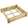 Arriate de madera impregnada 90x90x20 cm de , Maceteros y jardineras - Ref: Foro24-41914, Precio: 35,14 €, Descuento: %