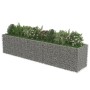 Gabionenbett aus Stahl 450x90x100 cm von vidaXL, Töpfe und Pflanzgefäße - Ref: Foro24-143552, Preis: 237,60 €, Rabatt: %