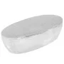 Mesa de centro aluminio martillado 100x50x28 cm plateado de , Mesas de centro - Ref: Foro24-246506, Precio: 210,84 €, Descuen...