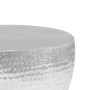 Mesa de centro aluminio martillado 100x50x28 cm plateado de , Mesas de centro - Ref: Foro24-246506, Precio: 214,68 €, Descuen...