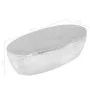 Mesa de centro aluminio martillado 100x50x28 cm plateado de , Mesas de centro - Ref: Foro24-246506, Precio: 210,84 €, Descuen...