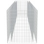 Arriate de gaviones de acero 450x90x100 cm de vidaXL, Maceteros y jardineras - Ref: Foro24-143552, Precio: 223,67 €, Descuent...