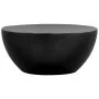 Mesa de centro de aluminio martillado 70x30 cm negro de , Mesas de centro - Ref: Foro24-246510, Precio: 208,40 €, Descuento: %