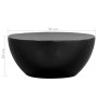 Couchtisch aus gehämmertem Aluminium 70x30 cm schwarz von , Couchtisch - Ref: Foro24-246510, Preis: 203,66 €, Rabatt: %