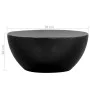 Mesa de centro de aluminio martillado 70x30 cm negro de , Mesas de centro - Ref: Foro24-246510, Precio: 208,40 €, Descuento: %