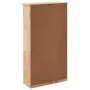 Schuhregal aus massivem Walnussholz, 55 x 20 x 104 cm von vidaXL, Schuhregale und Schuhorganisatoren - Ref: Foro24-247600, Pr...
