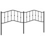 Kopfteil aus schwarzem Metall, 200 cm von , Kopf- und Fußteile - Ref: Foro24-373827, Preis: 38,45 €, Rabatt: %