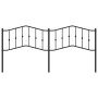 Kopfteil aus schwarzem Metall, 200 cm von , Kopf- und Fußteile - Ref: Foro24-373827, Preis: 38,45 €, Rabatt: %
