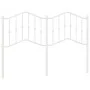 Kopfteil aus weißem Metall, 140 cm von , Kopf- und Fußteile - Ref: Foro24-373871, Preis: 31,51 €, Rabatt: %