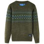 Khaki children's knitted sweater 92 by , Kids T-shirts - Ref: Foro24-14484, Price: 12,08 €, Discount: %