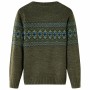 Khaki children's knitted sweater 92 by , Kids T-shirts - Ref: Foro24-14484, Price: 12,08 €, Discount: %