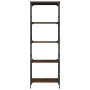 Bookcase with 5 shelves engineered wood brown oak 59x35x171cm by , Bookcases and shelves - Ref: Foro24-837626, Price: 60,83 €...