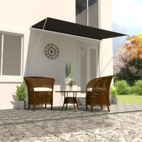 Retractable awning 350x150 cm anthracite gray by vidaXL, Awnings - Ref: Foro24-143762, Price: 62,10 €, Discount: %