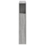 Sonoma-graues LED-Kopfteil aus Holzwerkstoff, 100 x 18,5 x 103,5 cm von , Kopf- und Fußteile - Ref: Foro24-837335, Preis: 59,...