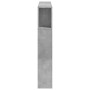 Betongraues LED-Kopfteil aus Holzwerkstoff, 120 x 18,5 x 103,5 cm von , Kopf- und Fußteile - Ref: Foro24-837340, Preis: 84,49...