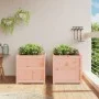 Gartenpflanzgefäße 2 Einheiten aus massivem Douglasienholz von , Töpfe und Pflanzgefäße - Ref: Foro24-837431, Preis: 127,44 €...