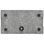 Schwarzer rechteckiger Sonnenschirmständer aus Granit, 25 kg von vidaXL, Schirmständer - Ref: Foro24-45067, Preis: 84,66 €, R...