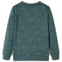 Kinder-Sweatshirt dunkelgrün meliert 92 von , Kinder-T-Shirts - Ref: Foro24-12969, Preis: 13,85 €, Rabatt: %