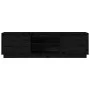 Massiver TV-Schrank aus schwarzem Kiefernholz, 140 x 35 x 40 cm von , TV-Möbel - Ref: Foro24-840414, Preis: 109,80 €, Rabatt: %