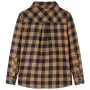 Cognac-blaues kariertes Kinderhemd 104 von , Kinder-T-Shirts - Ref: Foro24-12955, Preis: 10,32 €, Rabatt: %