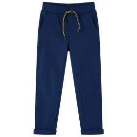 Children's pants with navy blue drawstring 140 by , kids pants - Ref: Foro24-12988, Price: 15,61 €, Discount: %