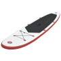 Rot-weißes aufblasbares Paddle-Board-Set von vidaXL, Paddleboards - Ref: Foro24-91581, Preis: 180,52 €, Rabatt: %