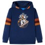 Children's navy blue hooded sweatshirt 128 by , Kids T-shirts - Ref: Foro24-13147, Price: 13,26 €, Discount: %