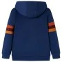 Sudadera infantil con capucha azul marino 128 de , Camisetas para niños - Ref: Foro24-13147, Precio: 13,14 €, Descuento: %