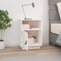 Nachttisch aus massivem weißem Kiefernholz, 40 x 34 x 55 cm von vidaXL, Nachttische - Ref: Foro24-818317, Preis: 41,68 €, Rab...