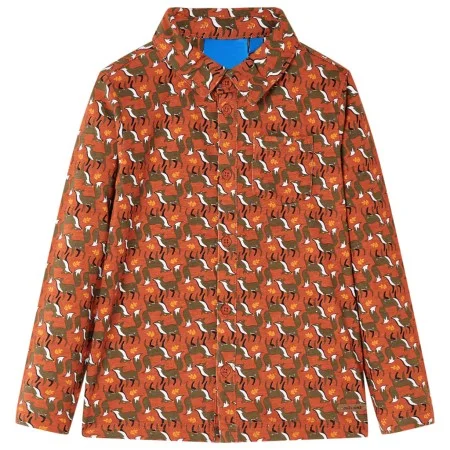 Children's shirt light brick color 116 by , Kids T-shirts - Ref: Foro24-13346, Price: 9,76 €, Discount: %