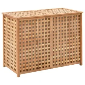 Wäschekorb aus massivem Walnussholz 87,5x46x67 cm von vidaXL, Wäschekörbe - Ref: Foro24-247604, Preis: 172,74 €, Rabatt: %