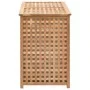 Laundry basket solid walnut wood 87.5x46x67 cm by vidaXL, Laundry baskets - Ref: Foro24-247604, Price: 172,74 €, Discount: %