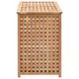 Wäschekorb aus massivem Walnussholz 87,5x46x67 cm von vidaXL, Wäschekörbe - Ref: Foro24-247604, Preis: 153,90 €, Rabatt: %