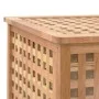 Cesto para la ropa sucia madera maciza de nogal 87,5x46x67 cm de vidaXL, Cestas para ropa - Ref: Foro24-247604, Precio: 150,8...