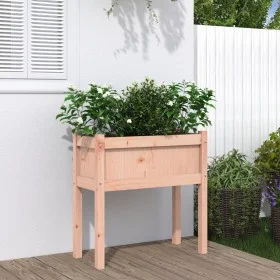 Planter with solid Douglas fir wood legs 70x31x70 cm by , Pots and planters - Ref: Foro24-837560, Price: 43,12 €, Discount: %