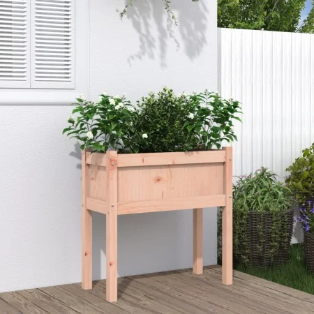 Planter with solid Douglas fir wood legs 70x31x70 cm by , Pots and planters - Ref: Foro24-837560, Price: 43,12 €, Discount: %