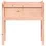 Planter with solid Douglas fir wood legs 70x31x70 cm by , Pots and planters - Ref: Foro24-837560, Price: 43,12 €, Discount: %