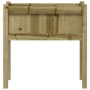 Planter with impregnated pine wood legs 70x31x70 cm by , Pots and planters - Ref: Foro24-837562, Price: 58,18 €, Discount: %