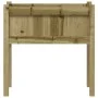 Planter with impregnated pine wood legs 70x31x70 cm by , Pots and planters - Ref: Foro24-837562, Price: 57,26 €, Discount: %