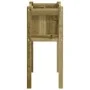 Planter with impregnated pine wood legs 70x31x70 cm by , Pots and planters - Ref: Foro24-837562, Price: 57,26 €, Discount: %