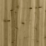 Jardinera con patas madera de pino impregnada 70x31x70 cm