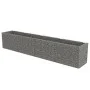 Steel gabion bed 540x90x100 cm by vidaXL, Pots and planters - Ref: Foro24-143554, Price: 251,08 €, Discount: %