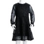Vestido infantil de manga larga negro 140 de , Vestidos de niños - Ref: Foro24-14886, Precio: 22,74 €, Descuento: %